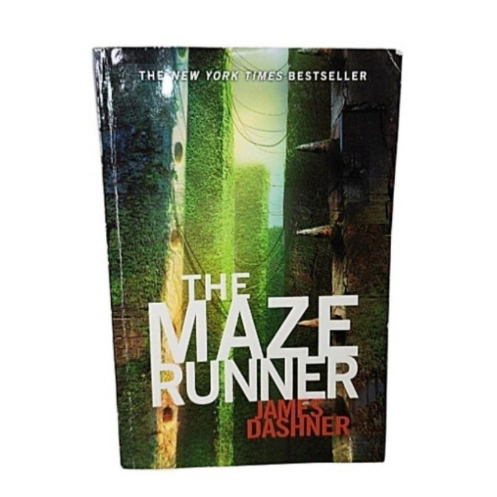 The Maze Runner by James Dashner - Green Paperback Book